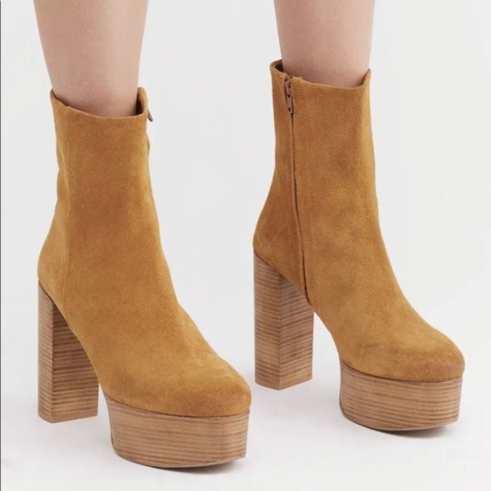 Free People Friday Night Platform Boots